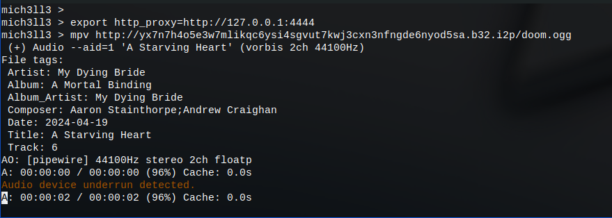 mpv via http proxy