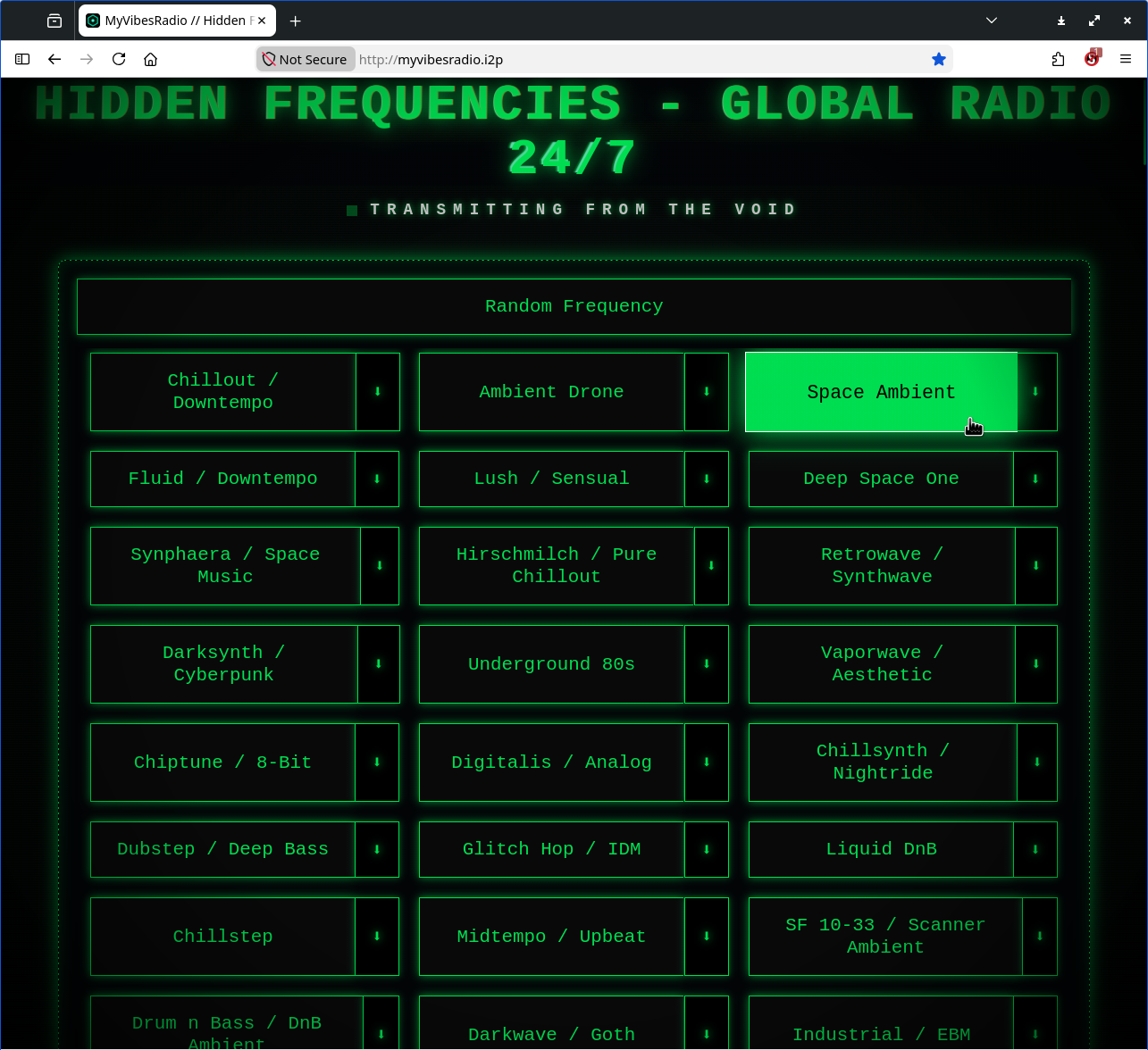 myvibes-radio.i2p site