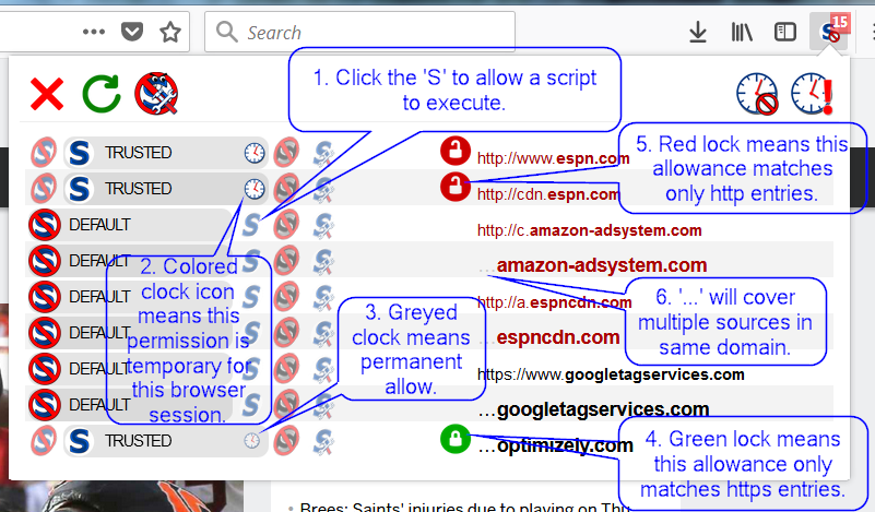 noscript settings explained